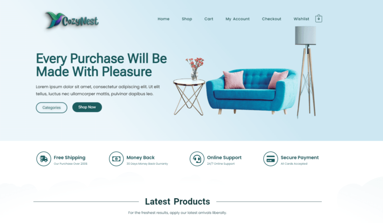 Services 4 shop site
